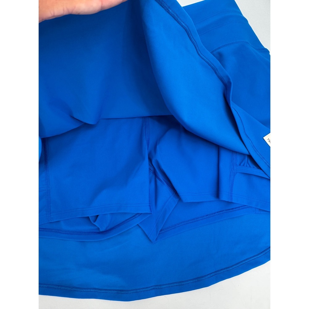 Vuori Daily Skirt Womens L Regatta Blue Athletic Skort VW3102 - Picture 7 of 9